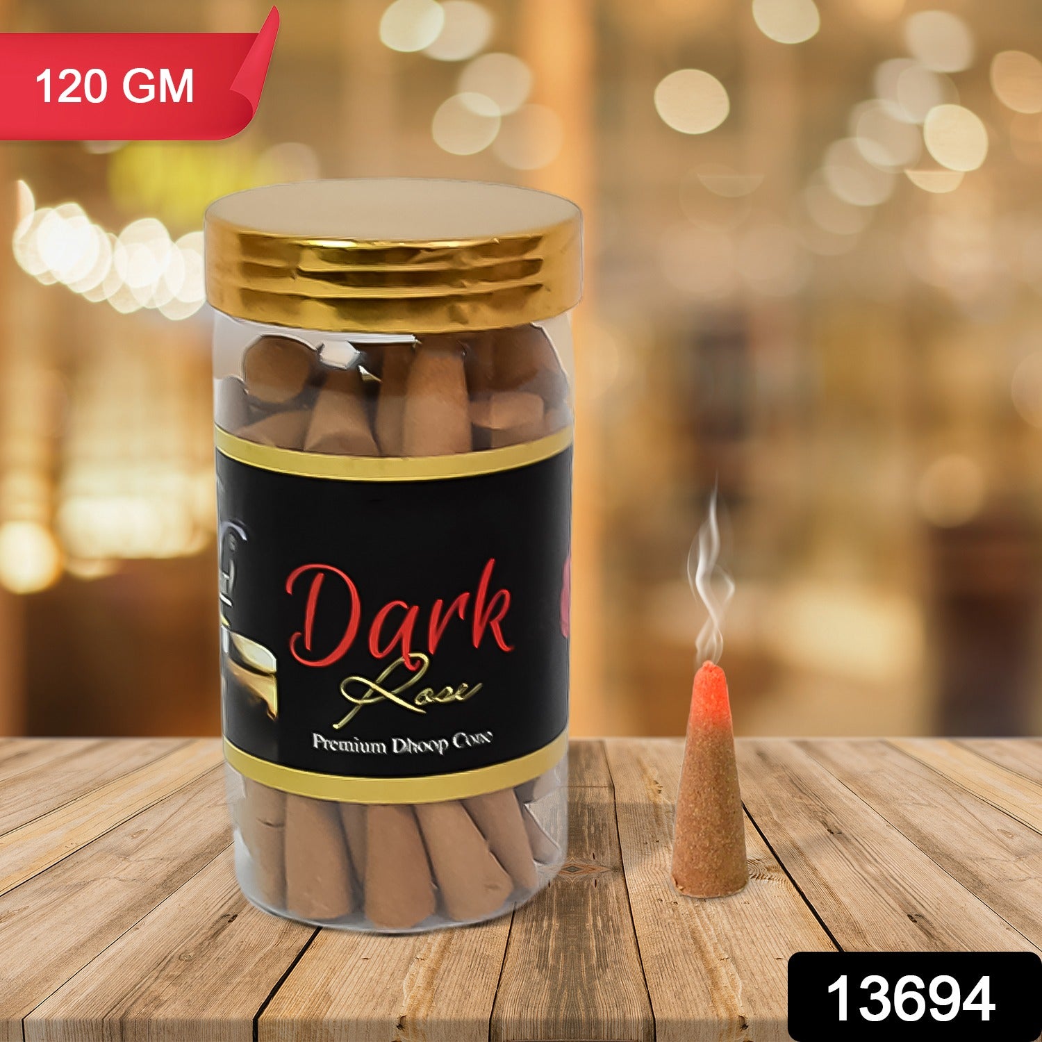 Dark Rose Dhoop Cones Premium Dark Rose Dhoop (120 Gm.) Dark Rose Dhoop Cones Premium Dark Rose Dhoop (120 Gm.)
